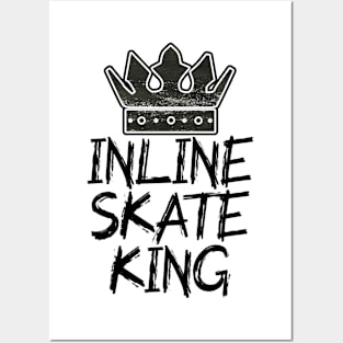 inline skate king Posters and Art